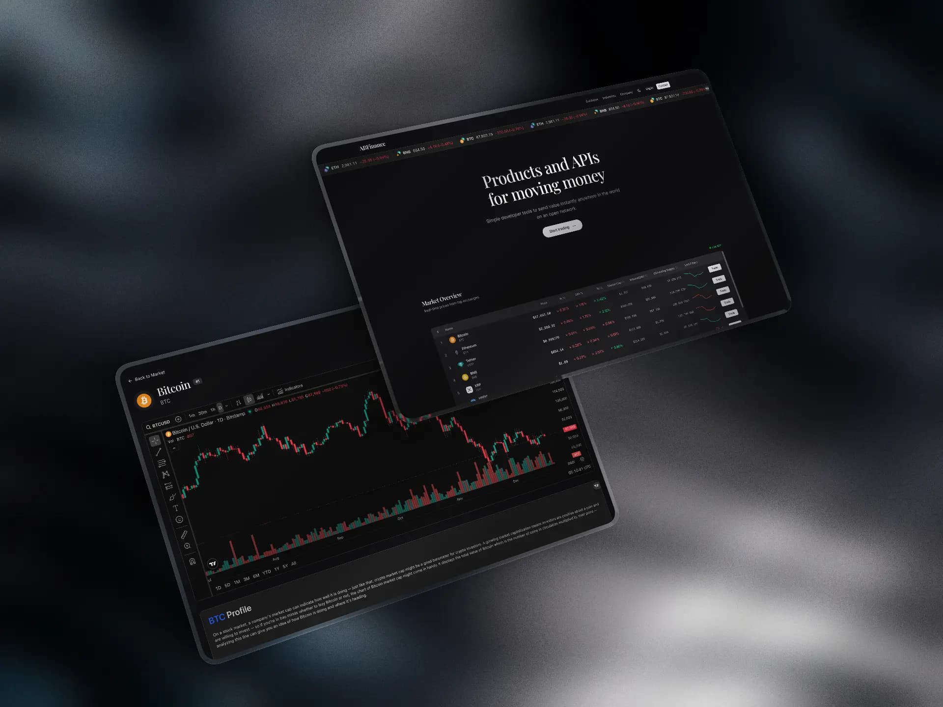 ABFinance mockup